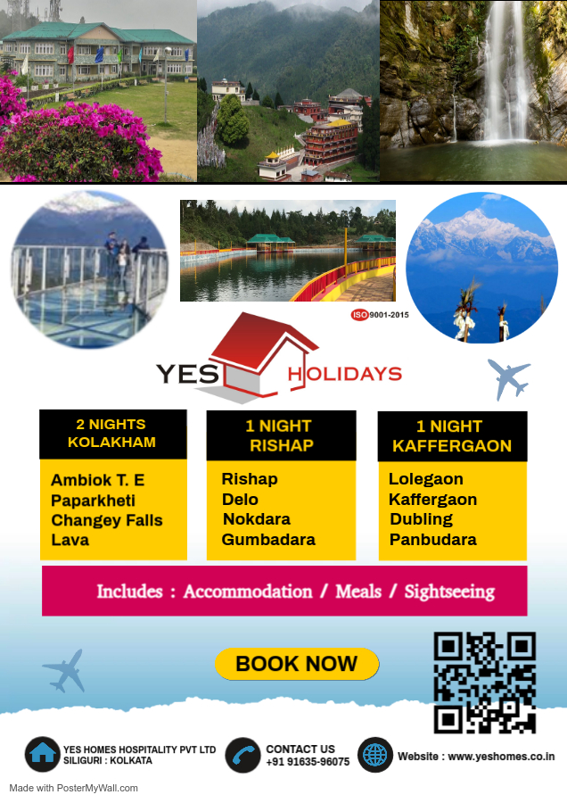 4 Nights / 5 Days Hills starting @ 7000/- PP